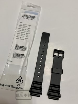 【威哥本舖】Casio台灣原廠公司貨 MRW-200H 全新原廠錶帶