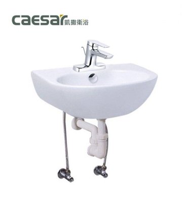 【阿貴不貴屋】Caesar 凱撒衛浴 L2140D / B202C 含瓷腳 面盆 洗臉盆 含龍頭