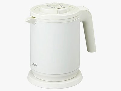 《Ousen現代的舖》日本虎牌【PCK-A081】快煮壺 電熱水壺《白色、0.8L、雙層防燙、快速沸騰、無蒸氣》※代購服務