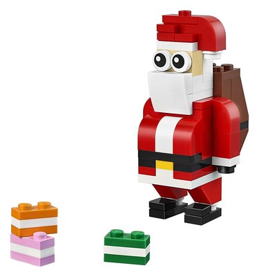 現貨 正版 LEGO樂高積木Creator-Jolly Santa耶誕老人(30478) 袋裝積木