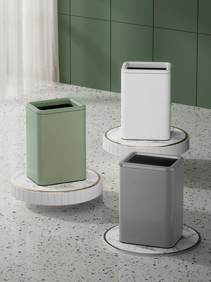 GAOK客廳家用垃圾桶無蓋廚房高大號商用廁所衛生間