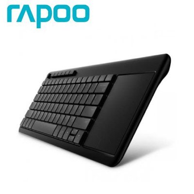 【鄰家電腦】雷柏Rapoo K2600 無線觸控鍵盤 /USB袖珍接收器/多媒體按鍵設計/觸控板1000dpi