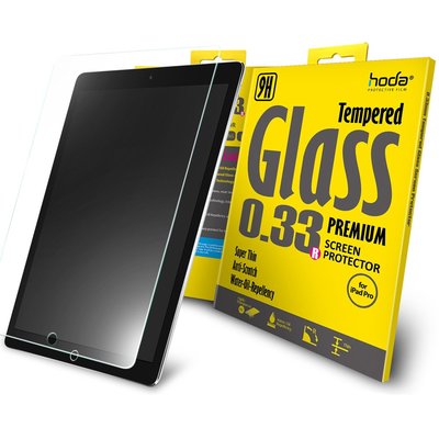 【免運費】hoda【iPad Pro 12.9吋】2.5D高透光滿版9H鋼化玻璃保護貼