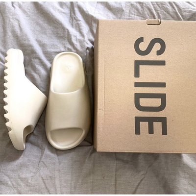 【正品】《新貨》adidas originals Yeezy Slide “Bone”顧白 拖 公司現貨秒發 FW6345慢跑鞋