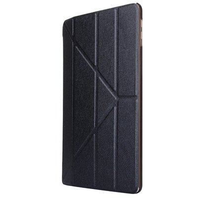 GMO 4免運Apple iPad Pro 10.5吋 2017 黑色 蠶絲紋Y型 皮套保護套保護殼手機套手機殼