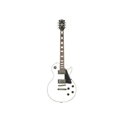 【六絃樂器】全新精選 Bensons Les Paul Custom 白色 黑色 入門電吉他 雙雙拾音器