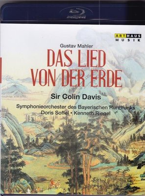 高清藍光碟 MAHLER Das Lied Von der Erde 馬勒：大地之歌 科林.戴維斯 25G