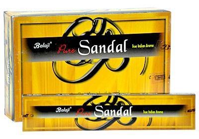 [晴天舖]印度線香 BALAJI PURE SANDAL 檀香 新品上市 3盒100