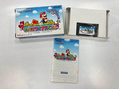 絕版收藏 正版 任天堂 Nintendo GAME BOY GBA 卡帶 超級瑪利歐樂園 馬力歐 瑪利歐 瑪莉歐