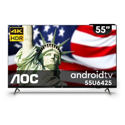 AOC 55型 4K Android 10 液晶顯示器 55U6425 另有 SMT-55AU1 SMT-55KW1