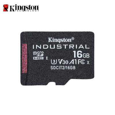 金士頓 INDUSTRIAL 16G microSD U3 V30 工業用 高耐用 記憶卡 (KTSDCIT2-16G)