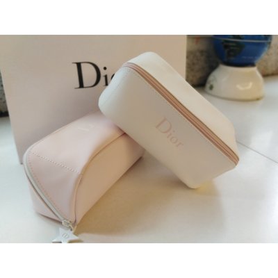 Dior 迪奧 化妝包 滿額禮贈品 方型錐 禮盒裝