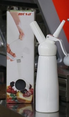 晴天咖啡☼ 台灣製 MOSA 奶油發泡器 0.5 liter 奶油槍 1 pint