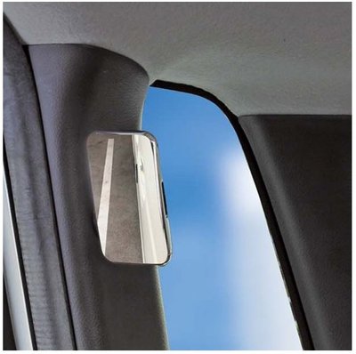 日本NAPOLEX BROADWAY車用室內A柱輔助鏡 可調式 減少死角行車更安全