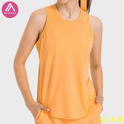 CC小鋪新品吸溼排汗水冷降溫速乾背心女戶外跑步網球健身運動罩衫