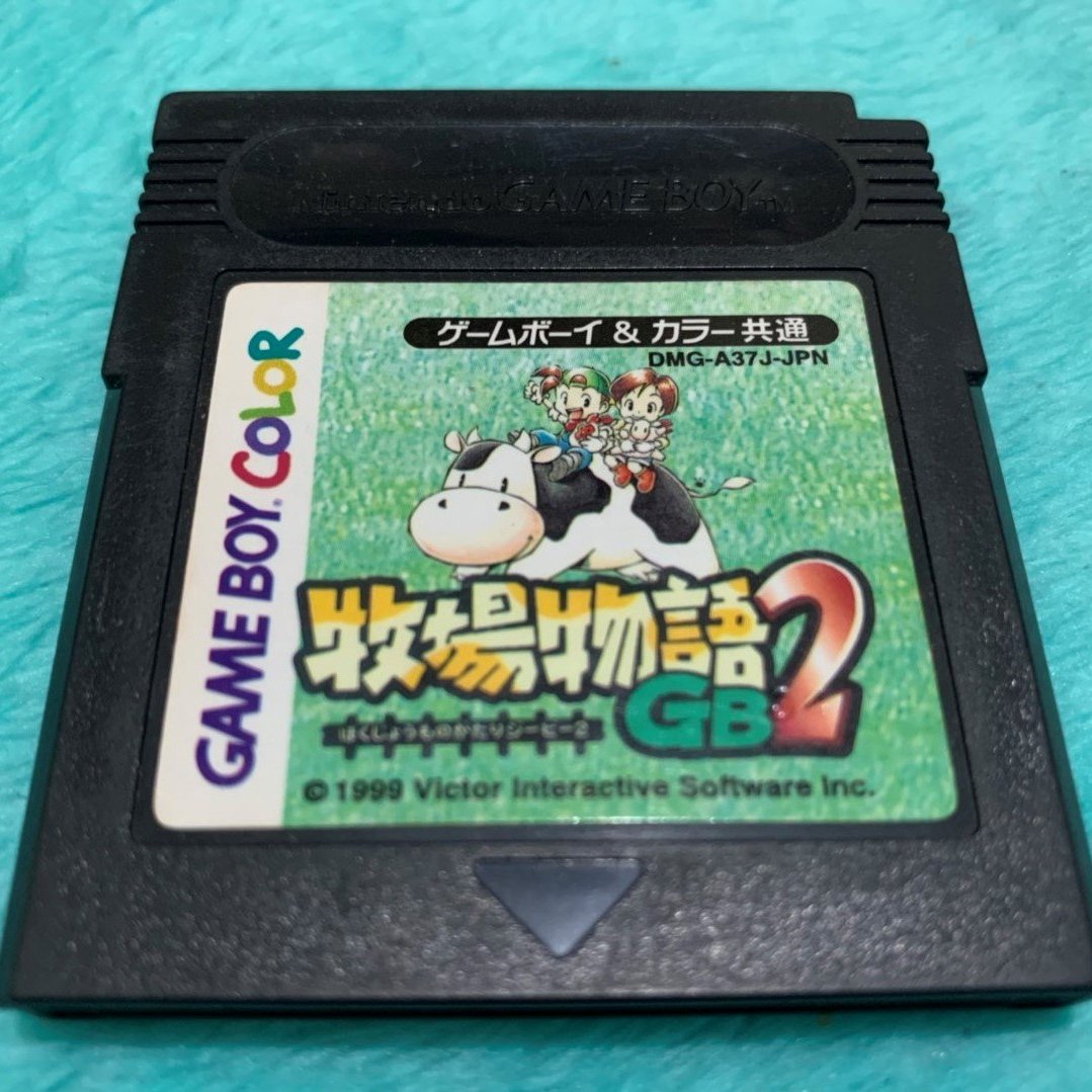 幸運小兔GBC GB 牧場物語2 GB 任天堂GameBoy GBA SP 適用F2 D4 | Yahoo 