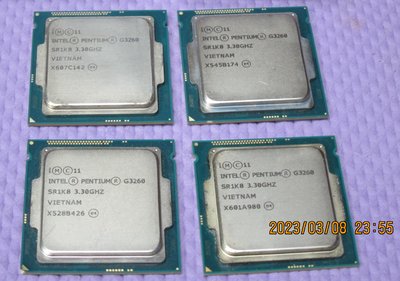 最後出清特價【1150 腳位】第4代 Intel® 處理器 G3260 3M 快取記憶體、3.30G