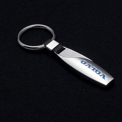 富豪Volvo標誌鑰匙扣汽車鑰匙圈水滴金屬鑰匙扣禮物汽車飾品（滿599免運）