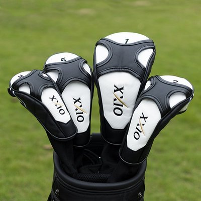 現貨熱銷-XX10高爾夫球木桿套球桿頭套MP900 MP1100小雞腿鐵木桿帽套保護套 (null)