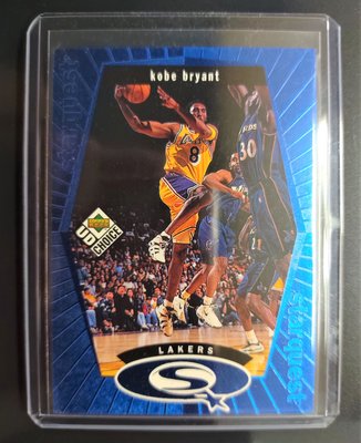 KV卡站  1998-99 Kobe Bryant 科比 Choice Starquest #SQ13 Blue特卡