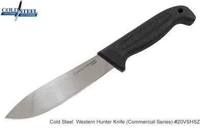 【angel 精品館 】Cold Steel Western Hunter 萬用料理刀 4116鋼低溫淬火20VSHSZ