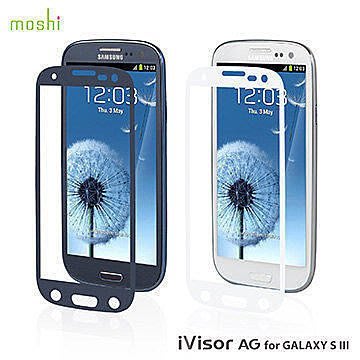 公司貨 Moshi iVisor AG for White GALAXY SIII S3 i9300 防眩 螢幕 保護貼