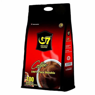 越南 G7 純咖啡2gx100入量販包(袋裝) 咖啡 越南咖啡【小三美日】DS015569