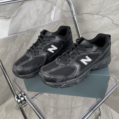 New Balance 530 復古 黑白 情侶鞋 休閒慢跑鞋 男女鞋 MR530FB1