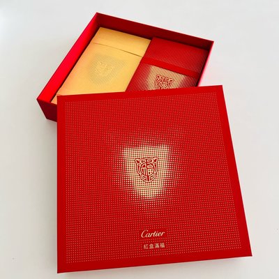 2023年 全新 VIP禮 50入Cartier 卡地亞 紅包 精品紅包袋 禮盒 紅包袋 禮金袋 名牌紅包 精品紅包