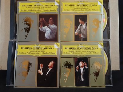 Abbado,Berliner Phi,Brahms-Sym No.1-4,Alto Rhapsody阿巴多指揮柏林愛樂，演繹布拉姆斯四首交響曲，女低音狂想曲