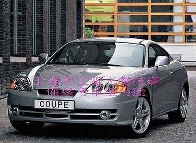 2001-2009年Hyundai現代Coupe TUSCANI手工竹碳前檔短絨毛避光墊保證不退色$2,200