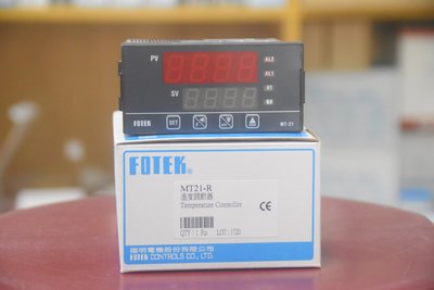 FOTEK 陽明 PID 溫度控制器 微電腦式溫控器 MT21-R MT21-V MT21-L