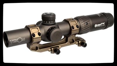 【原型軍品】全新 II AIMTAC 1-4.5X26 狙擊鏡 高抗震 紅點瞄準鏡 棕色 附GE連體夾具/專用快撥桿