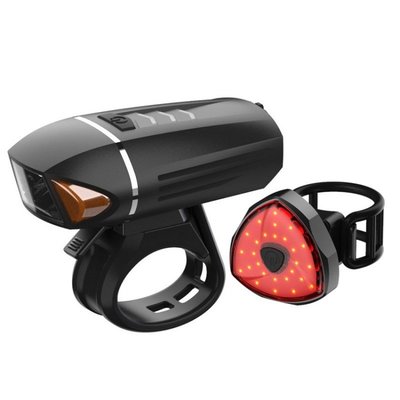 新款智能遙控感應USB充電夜騎行死飛單山地led自行車燈前燈