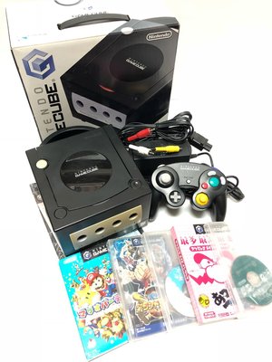 任天堂 NGC Nintendo GameCube 主機、手把*2、遊戲*5、記憶卡*1 出售