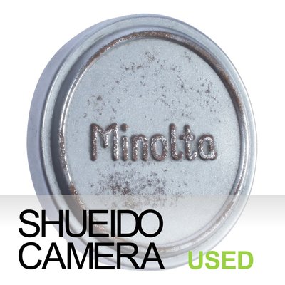 集英堂写真機【1個月保固】中古實用品 / MINOLTA 42mm 原廠金屬鏡頭前蓋 #37 16592