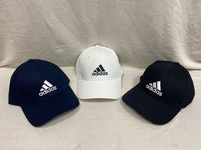 ADIDAS BBALL CAP  運動帽 帽子 基本款百搭 防曬 FQ5270 深藍 FK0891黑 FK0890 白