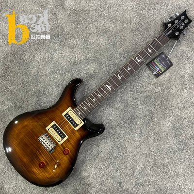 [反拍樂器]PRS SE CUSTOM GA-PRS-CM4/BGS 琥珀黑 電吉他 公司貨 免運費