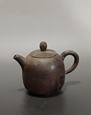 純手做柴燒茶壺(0095)