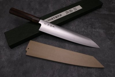 佑成🔪 ZDP189(不銹) 紫檀八角 劍形和牛刀 21cm 附原廠朴木鞘🔪