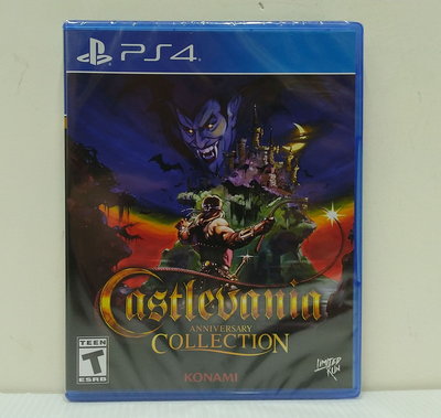[現貨]PS4惡魔城週年慶合輯Castlevania Anniversary Collection 全新未拆 附特典卡