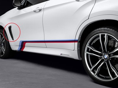 BMW M Performance 黑色 葉子板 葉子飾板 飾板 For F16 F86 X6 X6M