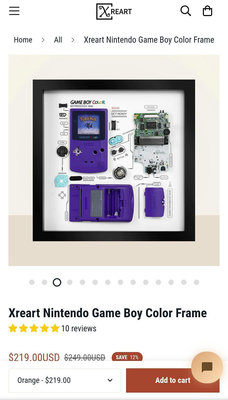 GAMEBOY COLOR 主機 拆解 展示 （成品）