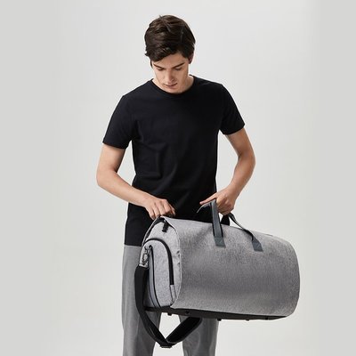 熱銷 大容量旅行袋專業收納西裝袋商務休閑旅行包-(null)