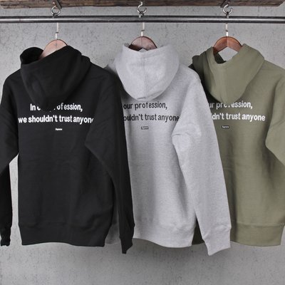 HYDRA】Supreme The Killer Hooded Sweatshirt 喋血雙雄帽T【SUP338