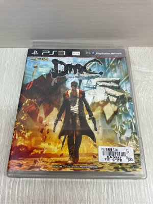 PS3 惡魔獵人 DmC Devil May Cry 英文版 SONY PS3 2手原廠遊戲片 二手遊戲光碟 遊戲片