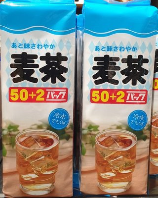 8/16前 一次買2包 單包175 長谷川商店 日本國產麥茶520g（10gx52包）最新到期日2024/9/29 頁面是單包價