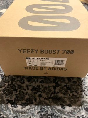 Adidas Yeezy Boost 700 OG Weave Runner US12 9成新