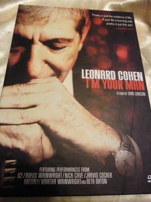 Leonard Cohen 李歐納．科恩 Im your man 我是你的男人