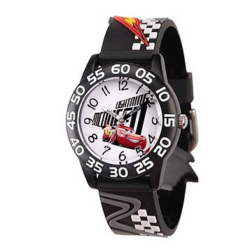 預購 美國 Disney Cars 3 熱賣款 日本石英機芯 可愛閃電麥坤兒童卡通手錶 防刮指針學習錶 尼龍錶帶 開學禮